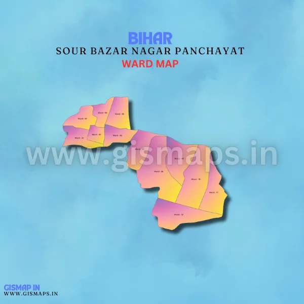 Sour Bazar Nagar Panchayat Ward Map